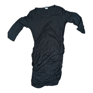 Pinc Women's Maternity Dress Black In Color Size Med